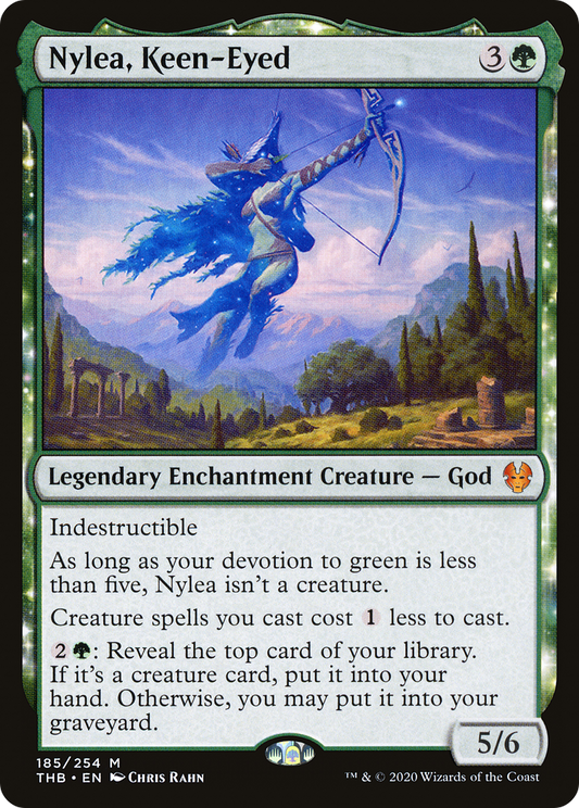 Nylea, Keen-Eyed (185) - Theros Beyond Death