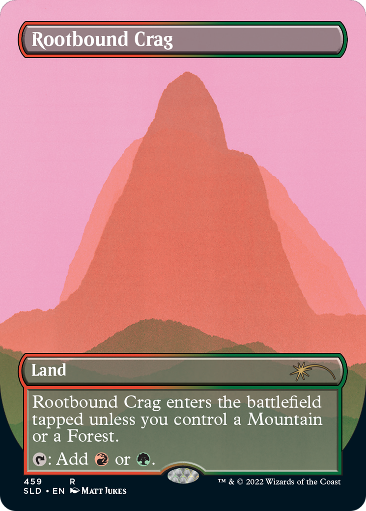 Rootbound Crag (459) Foil - Secret Lair Drop