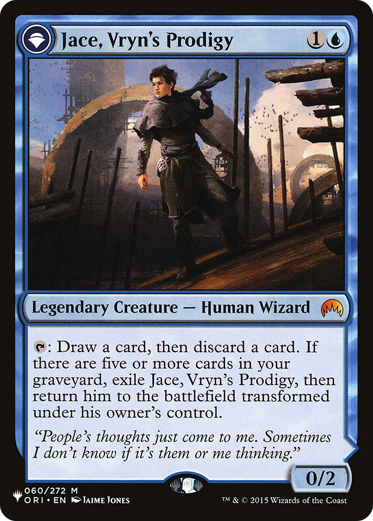 Jace, Vryn's Prodigy // Jace, Telepath Unbound [Secret Lair: From Cute to Brute] | Silver Goblin