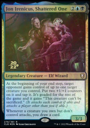 Jon Irenicus, Shattered One [Commander Legends: Battle for Baldur's Gate Prerelease Promos] | Silver Goblin