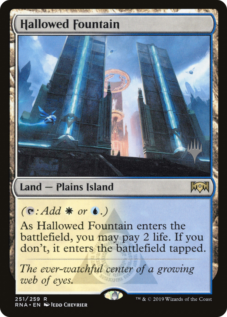 Hallowed Fountain (251) Foil - Ravnica Allegiance Promos