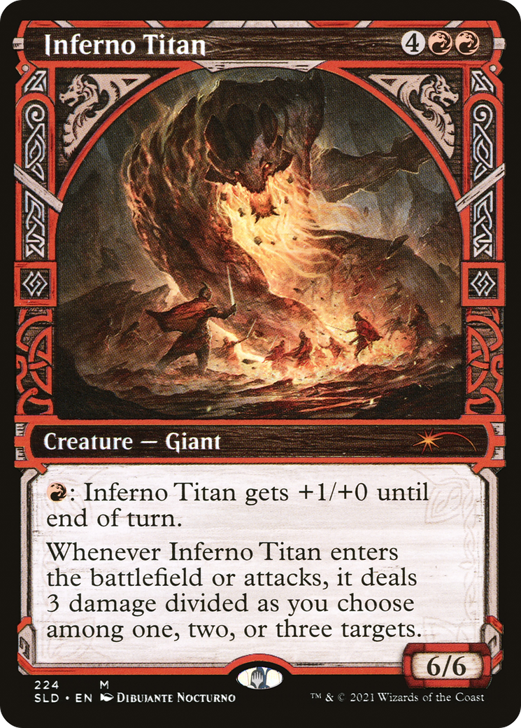 Inferno Titan (224) - Secret Lair Drop