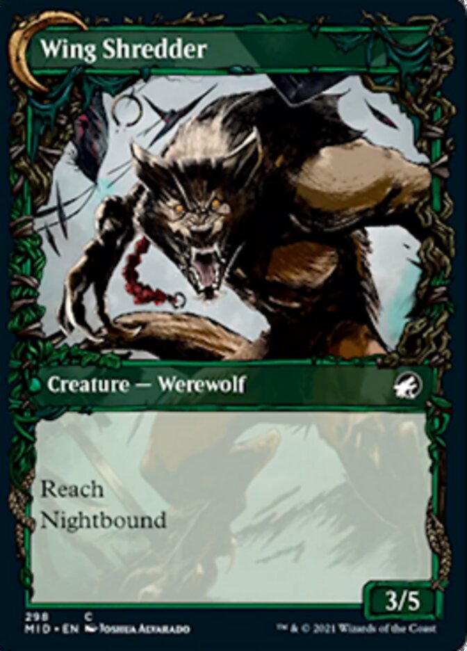 Bird Admirer // Wing Shredder (Showcase) (298) Foil - Innistrad: Midnight Hunt