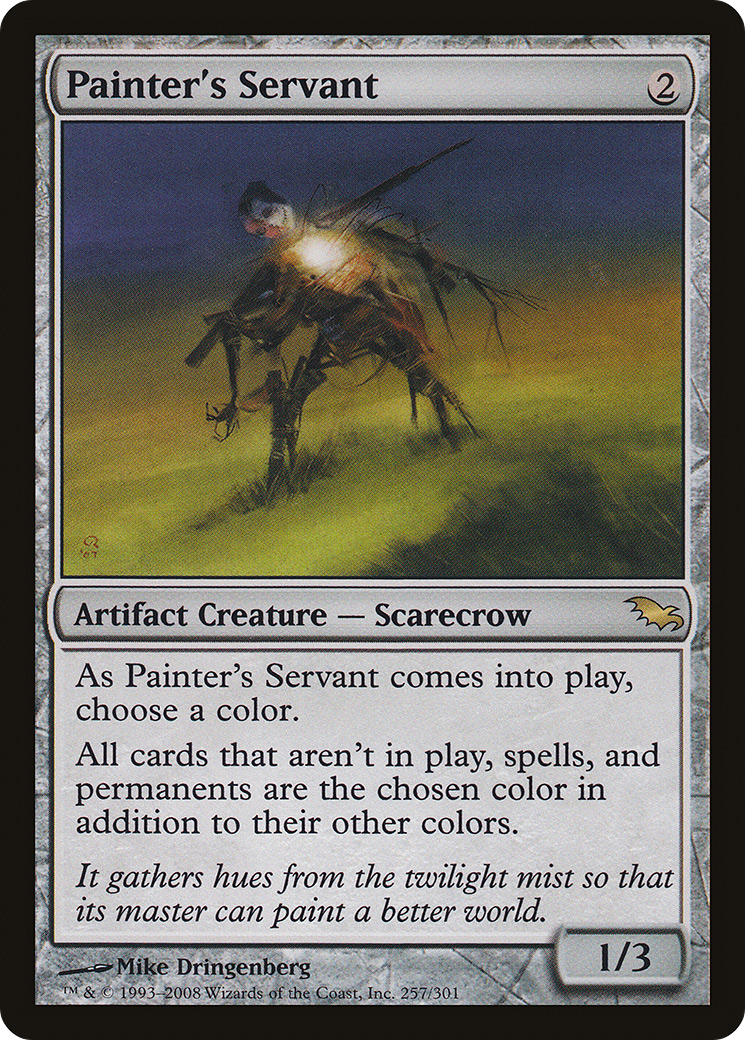 Painter's Servant [Shadowmoor] | Silver Goblin