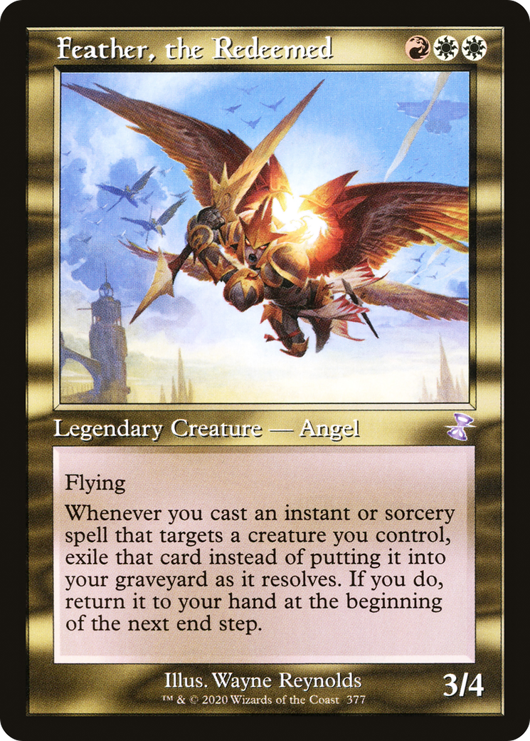 Feather, the Redeemed (Retro) (377) Foil - Time Spiral Remastered