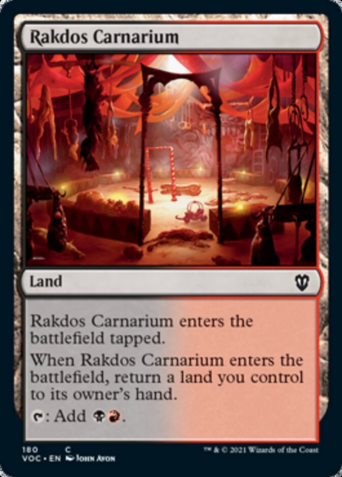 Rakdos Carnarium [Innistrad: Crimson Vow Commander] | Silver Goblin