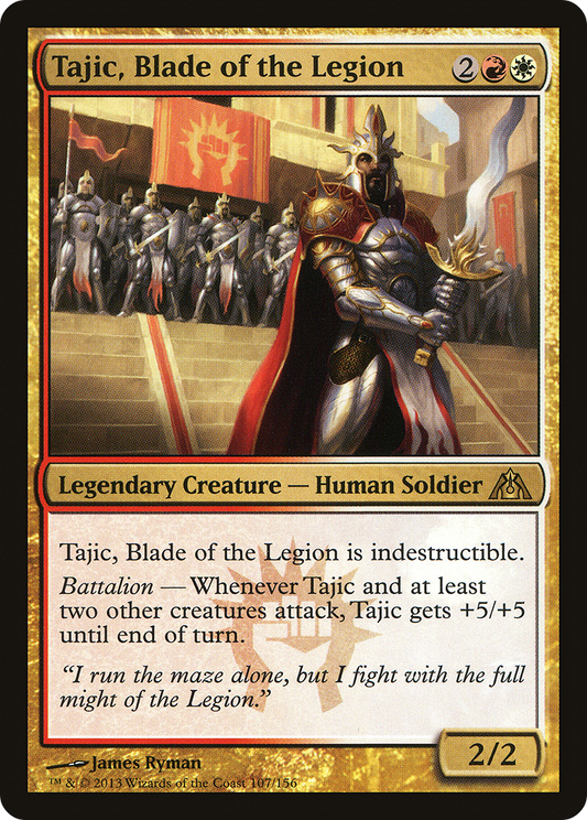 Tajic, Blade of the Legion [Dragon's Maze] Foil