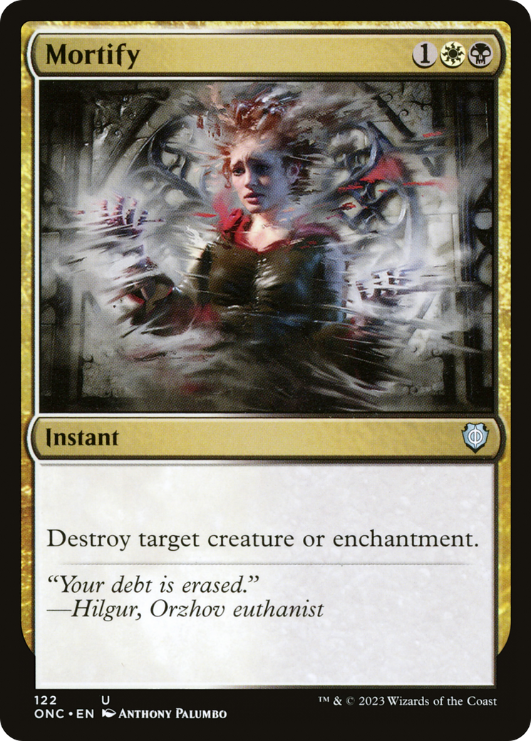 Mortify (122) - Phyrexia: All Will Be One Commander