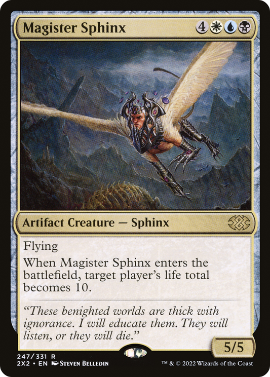 Magister Sphinx [Double Masters 2022] Foil