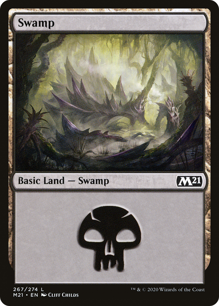 Swamp (267) - Core Set 2021