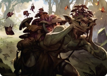 Sprouting Goblin Art Card [Dominaria United Art Series] | Silver Goblin