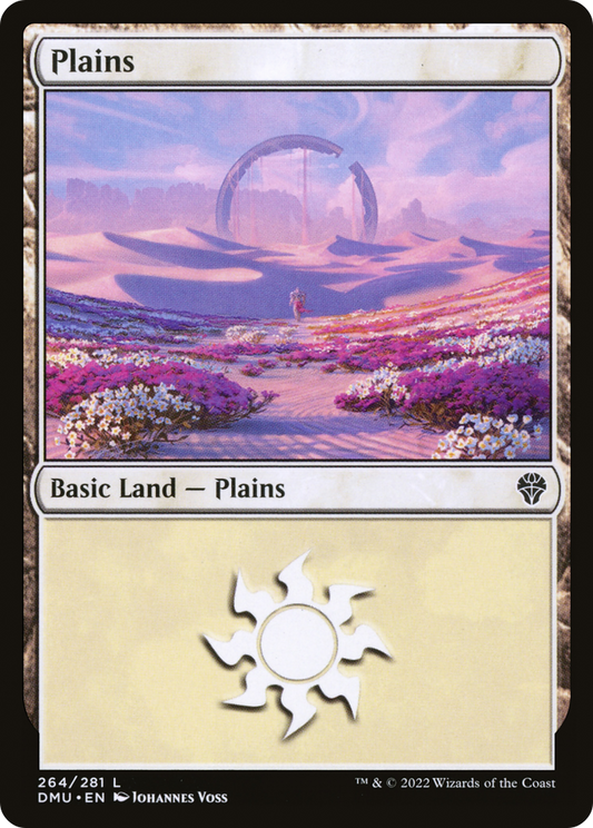 Plains (264) [Dominaria United] Foil