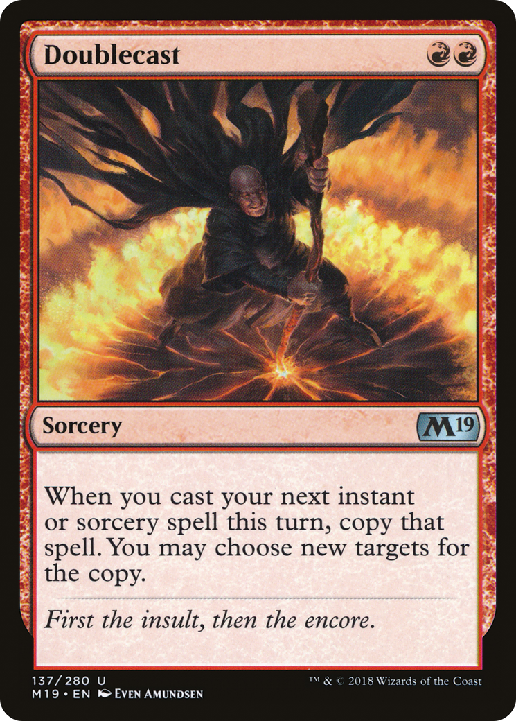 Doublecast (137) Foil - Core Set 2019