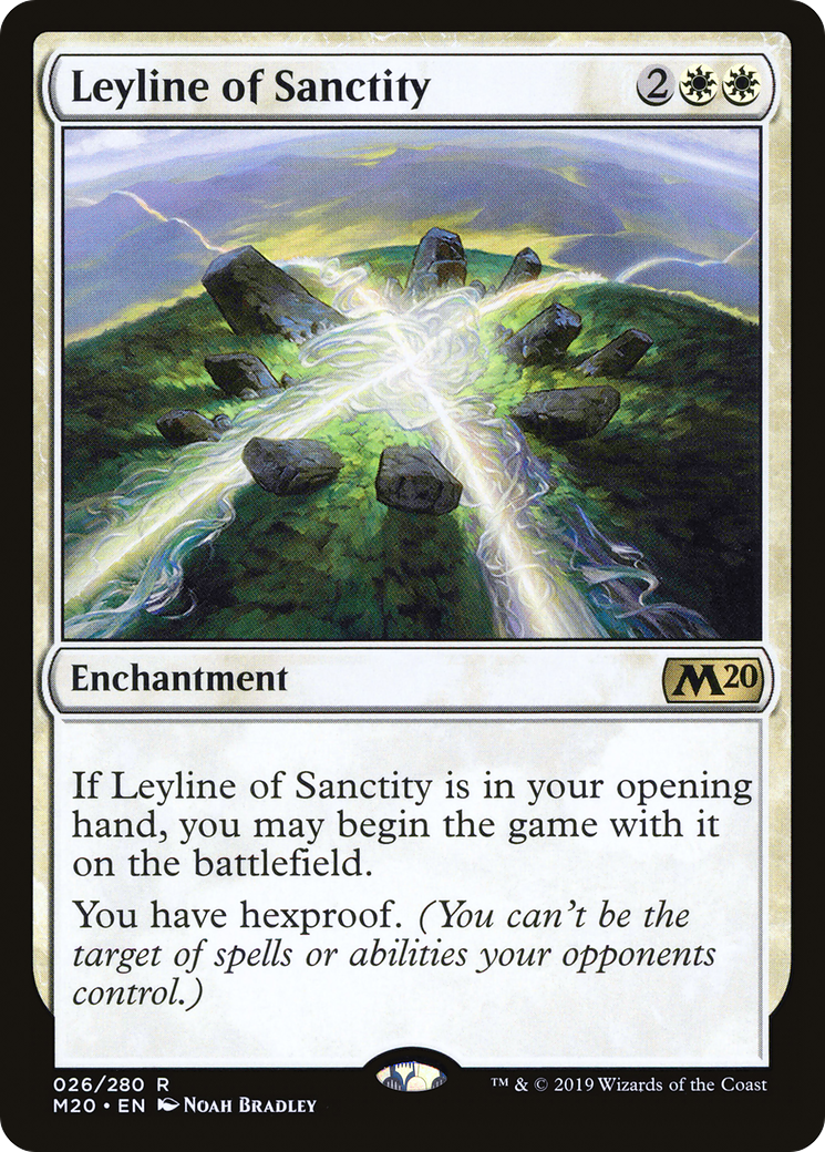 Leyline of Sanctity (026) - Core Set 2020