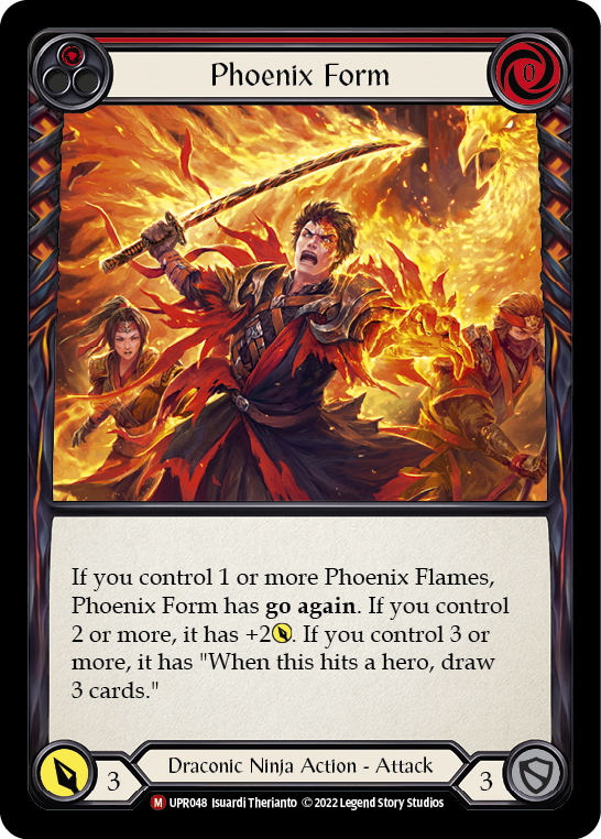 Phoenix Form [UPR048] (Uprising)  Rainbow Foil | Silver Goblin