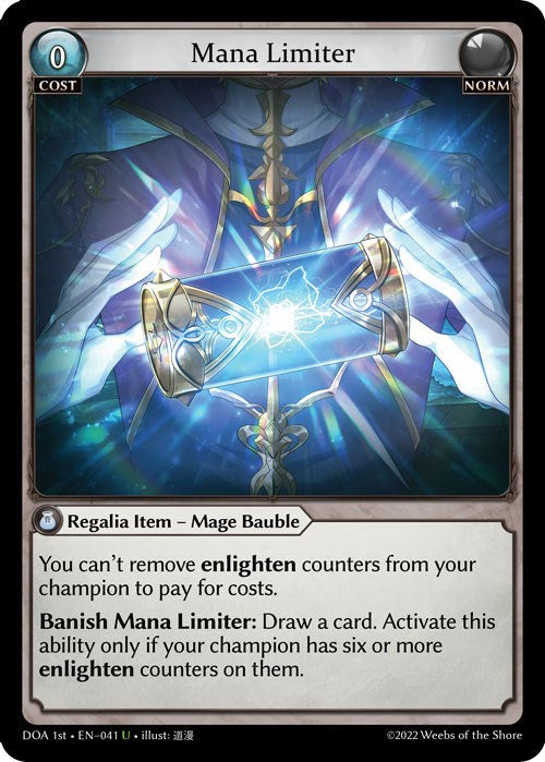 Mana Limiter (041) [Dawn of Ashes: 1st Edition] Foil