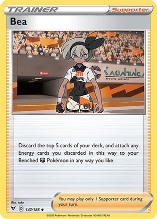 Bea (147) Reverse Holofoil - Vivid Voltage