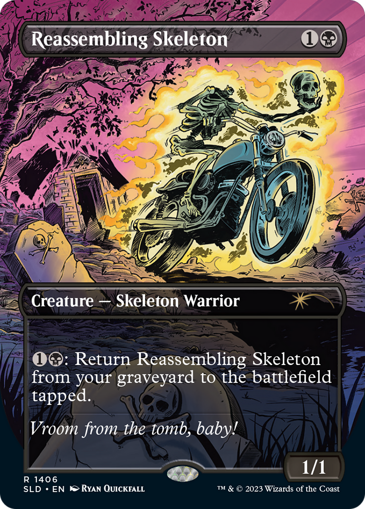 Reassembling Skeleton (1406) Foil - Secret Lair Drop