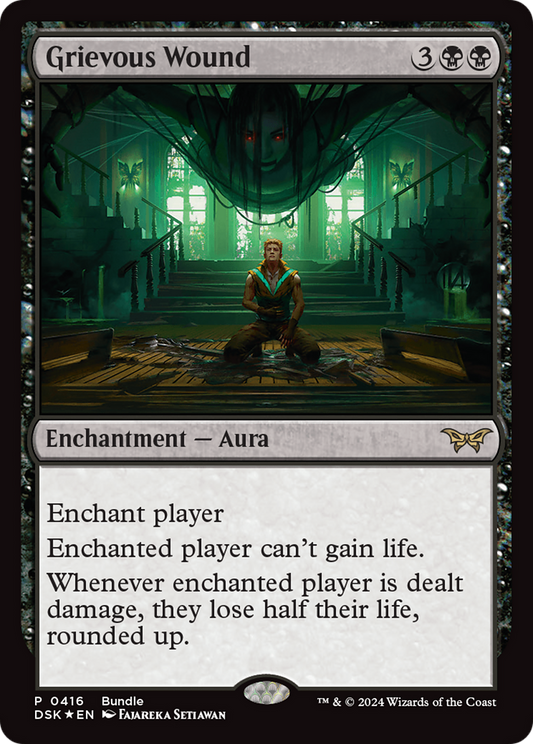 Grievous Wound (Bundle) [Duskmourn: House of Horror] Foil