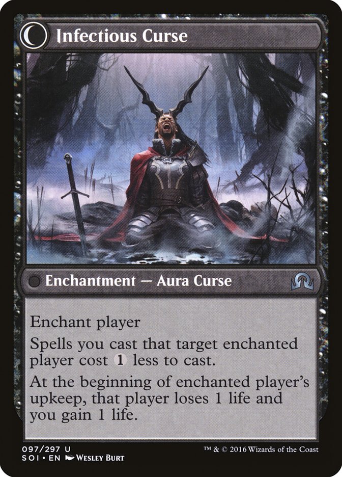 Accursed Witch // Infectious Curse [Shadows over Innistrad] Foil