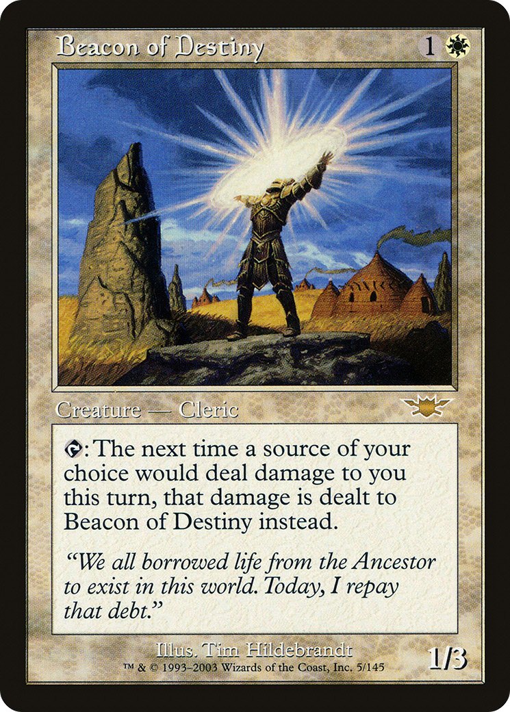 Beacon of Destiny (005) Foil - Legions