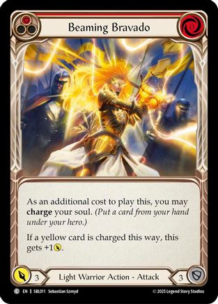 Beaming Bravado (Red) (SBL011) - Silver Age