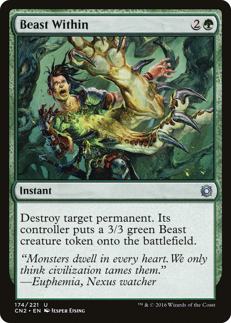 Beast Within (174) Foil - Conspiracy: Take the Crown