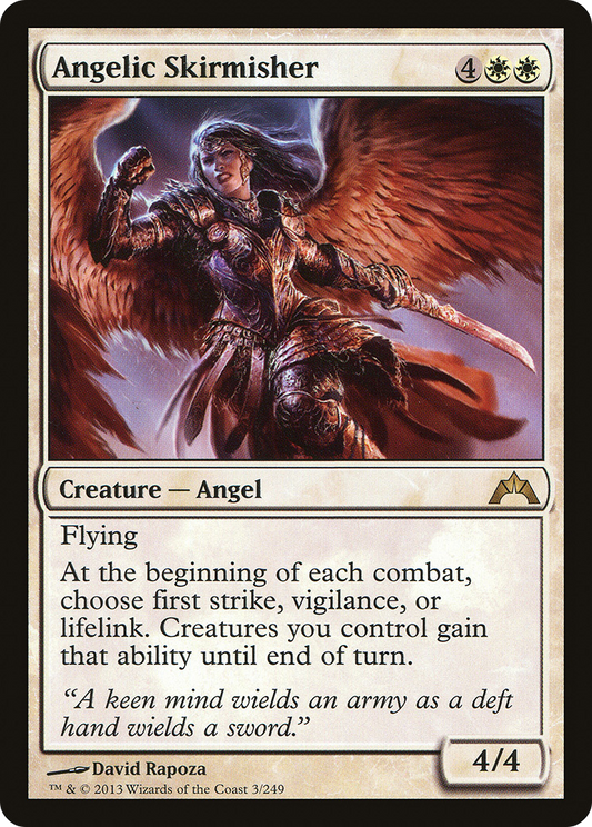 Angelic Skirmisher (003) Foil - Gatecrash