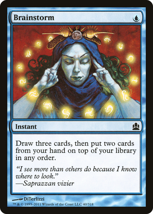 Brainstorm (040) - Commander 2011