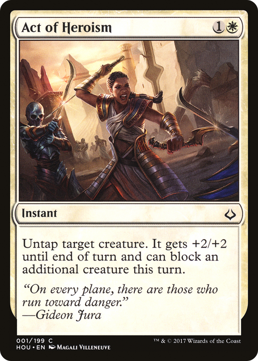 Act of Heroism [Hour of Devastation] Foil