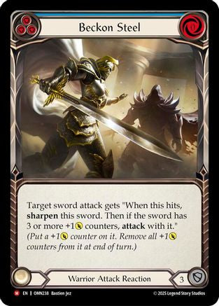 Beckon Steel (Blue) (OMN238) - Omens of the Third Age