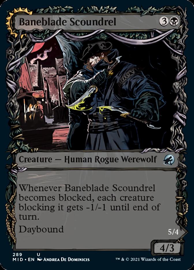 Baneblade Scoundrel // Baneclaw Marauder (Showcase) (289) Foil - Innistrad: Midnight Hunt