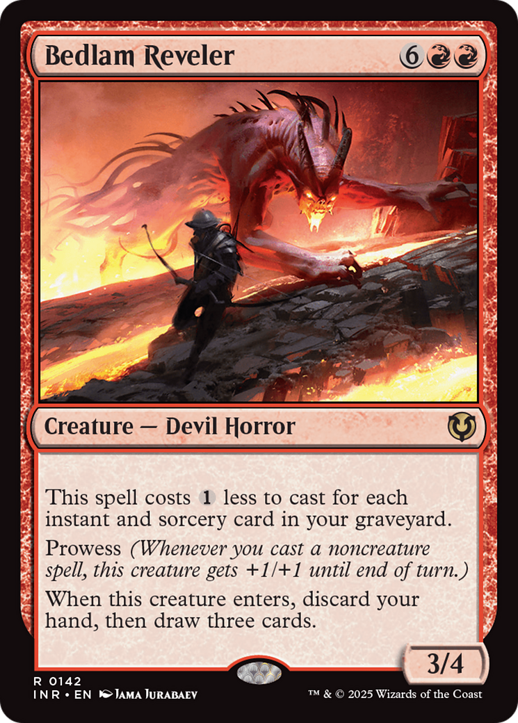 Bedlam Reveler (142) Foil - Innistrad Remastered