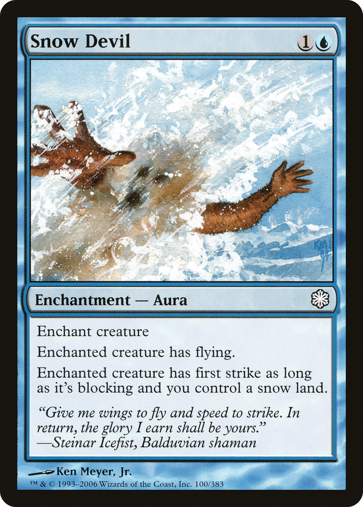 Snow Devil (100) - Coldsnap Theme Decks