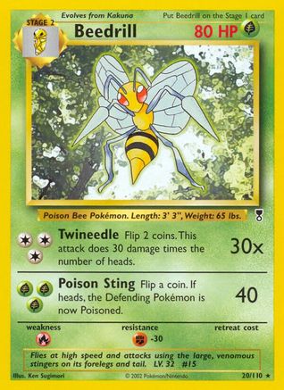 Beedrill (20) - Legendary Collection
