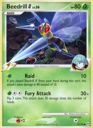 Beedrill G (53) - Arceus