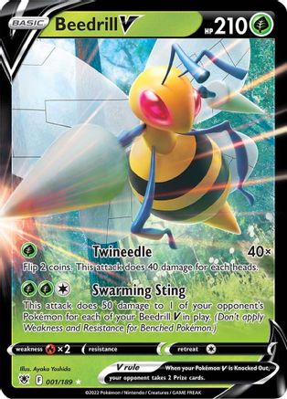 Beedrill V (1) Holofoil - Astral Radiance