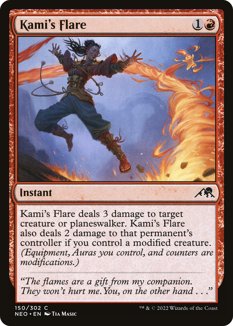 Kami's Flare (150) - Kamigawa: Neon Dynasty