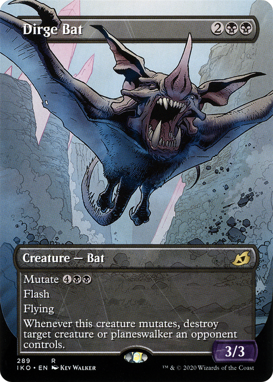 Dirge Bat (Showcase) (289) - Ikoria: Lair of Behemoths