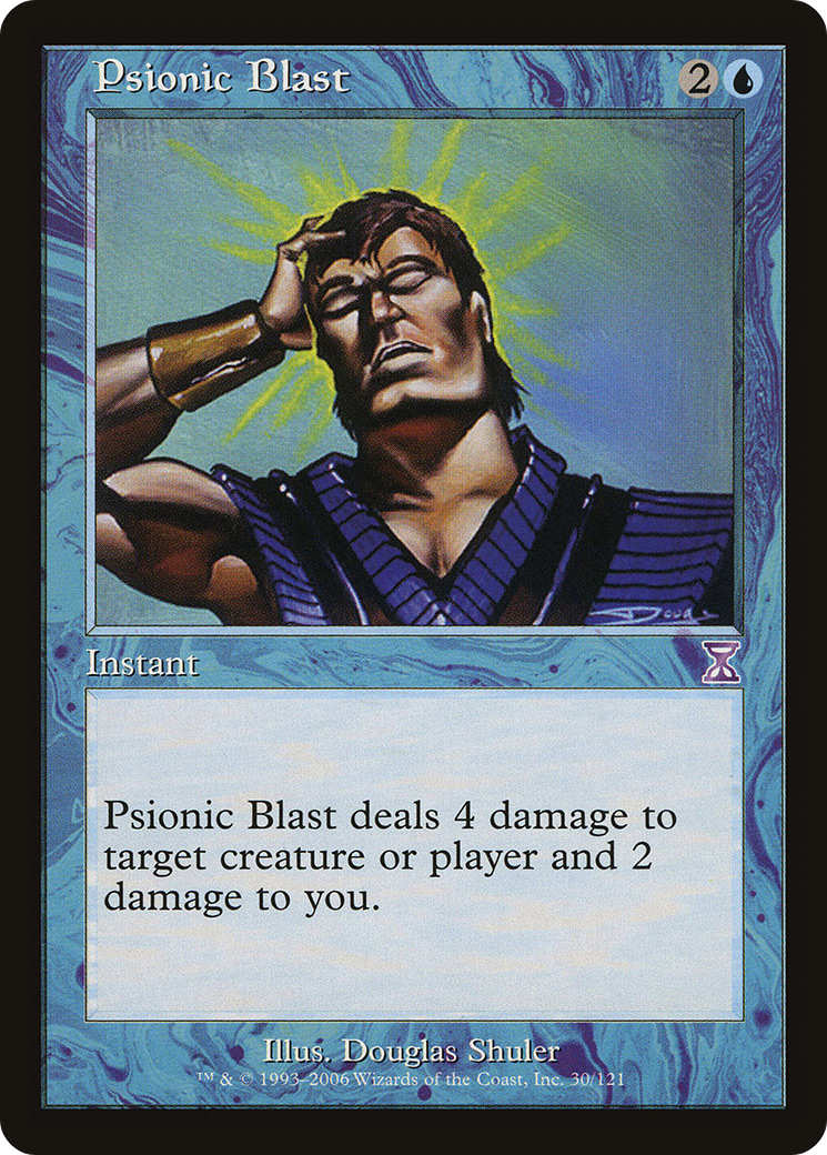 Psionic Blast (Retro) (030) Foil - Time Spiral Timeshifted