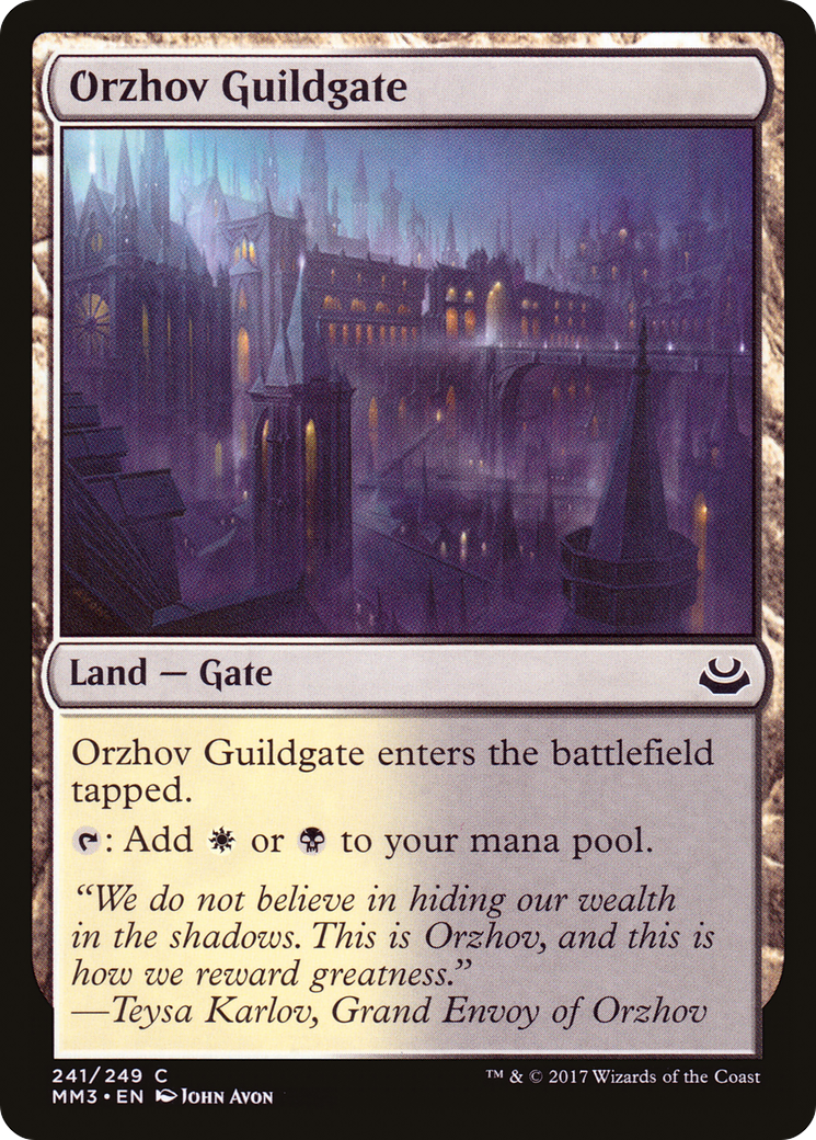 Orzhov Guildgate (241) - Modern Masters 2017