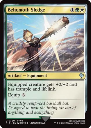Behemoth Sledge (320) Surge Foil - Commander: FINAL FANTASY
