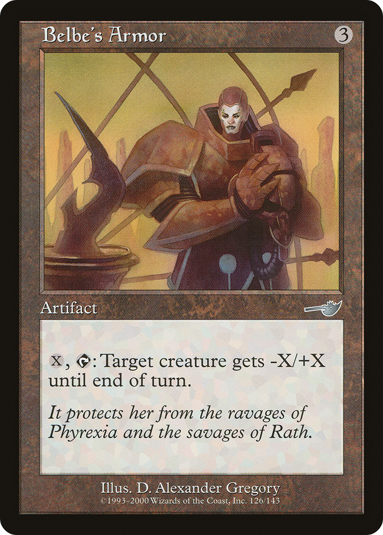Belbe's Armor (126) Foil - Nemesis