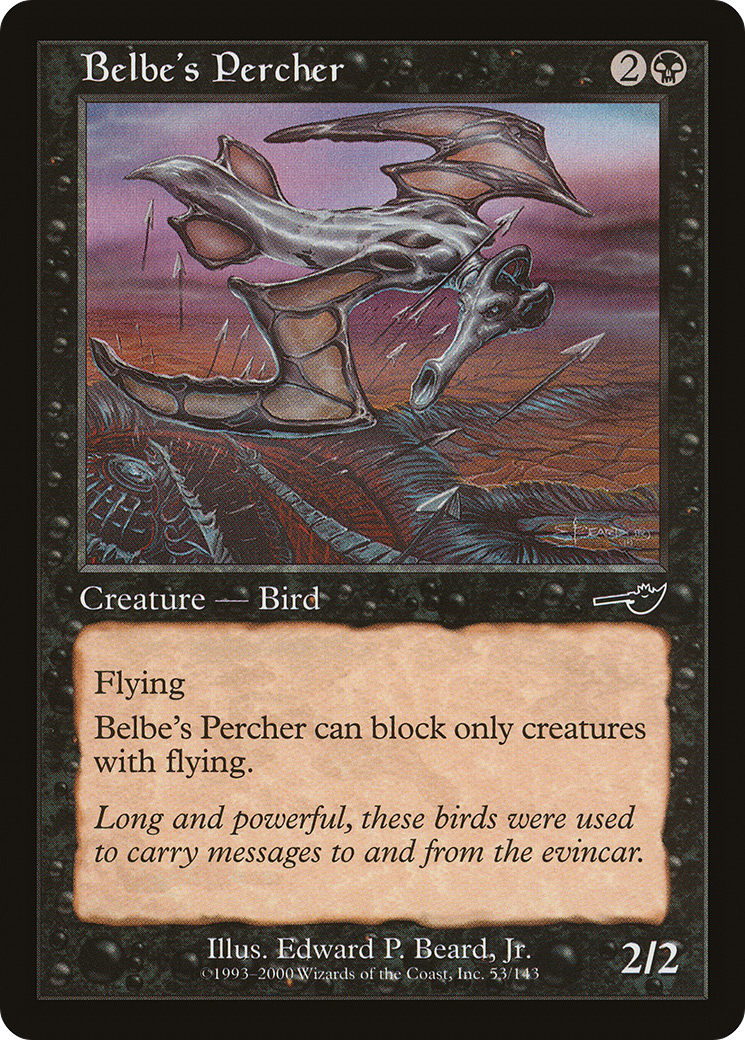 Belbe's Percher (053) Foil - Nemesis