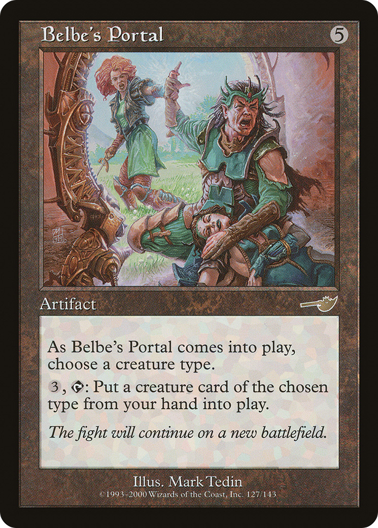Belbe's Portal (127) Foil - Nemesis