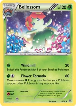 Bellossom (Cosmos Holo) (4) Holofoil - Miscellaneous Cards & Products