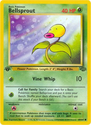 Bellsprout (49) (1st Edition) - Jungle
