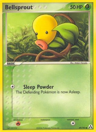 Bellsprout (49) Reverse Holofoil - Legend Maker