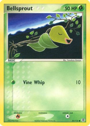 Bellsprout (53) Reverse Holofoil - FireRed & LeafGreen
