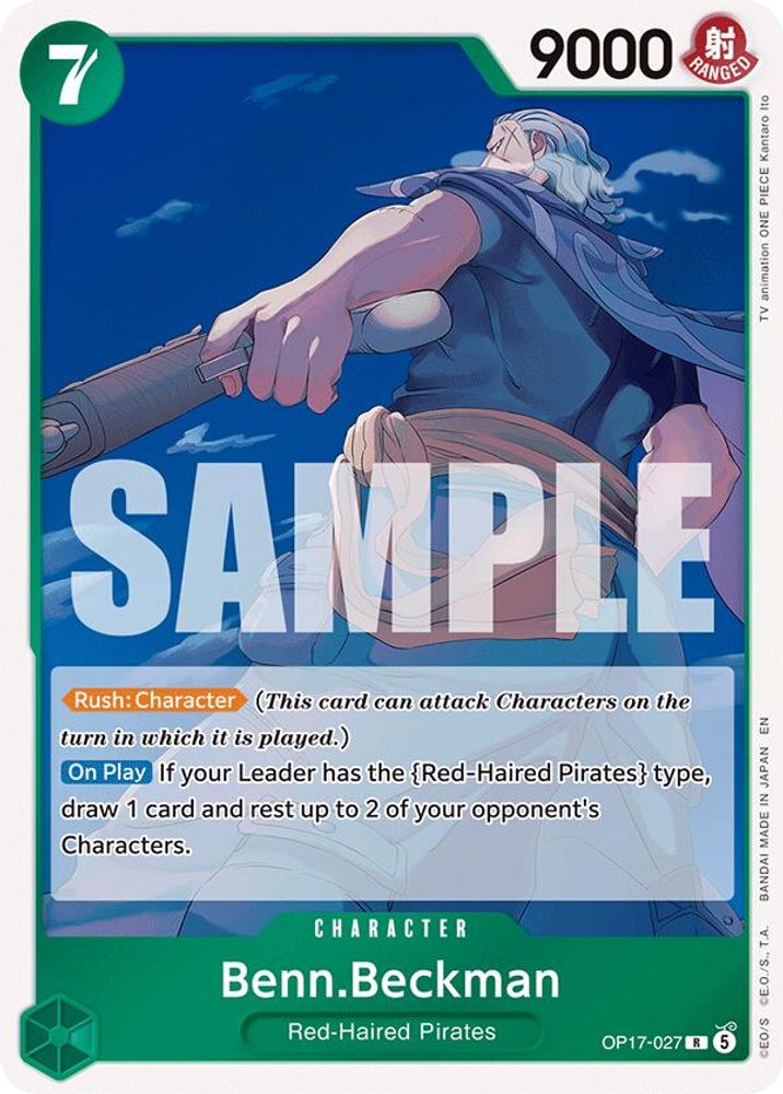 Benn.Beckman (OP17-027) Foil